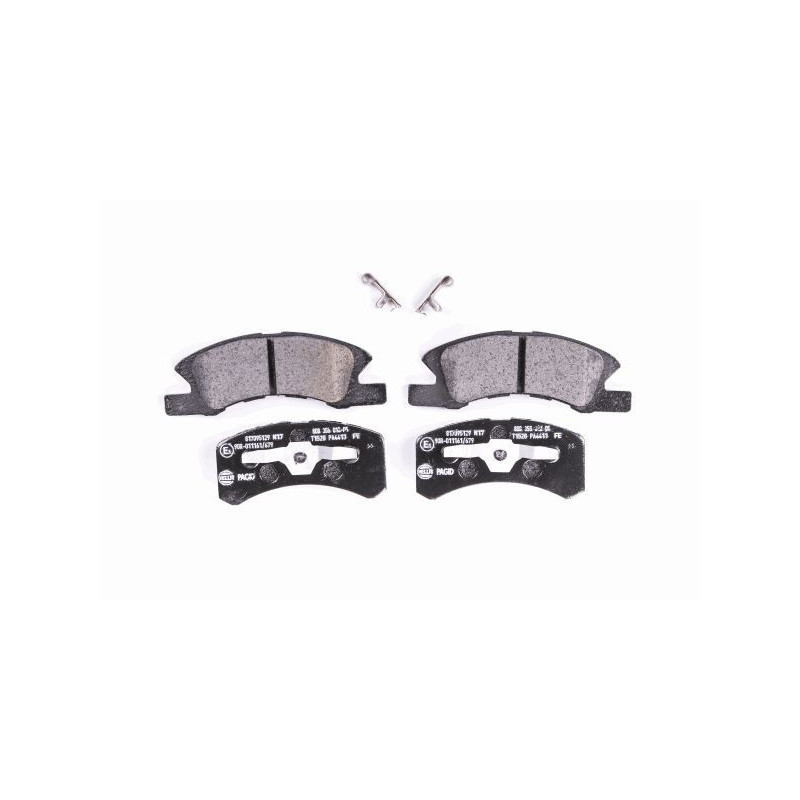 HELLA 8DB 355 012-051 Brake Pads Set Front for