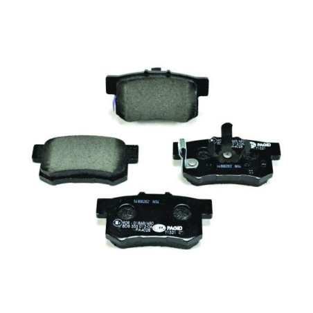 HELLA 8DB 355 012-061 Klocki hamulcowe Tył dla