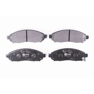 HELLA 8DB 355 012-071 Brzdové platničky Predné pre