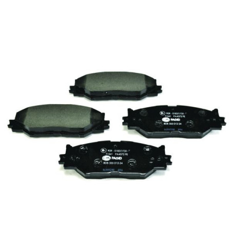 HELLA 8DB 355 012-241 Plaquettes de frein Avant pour