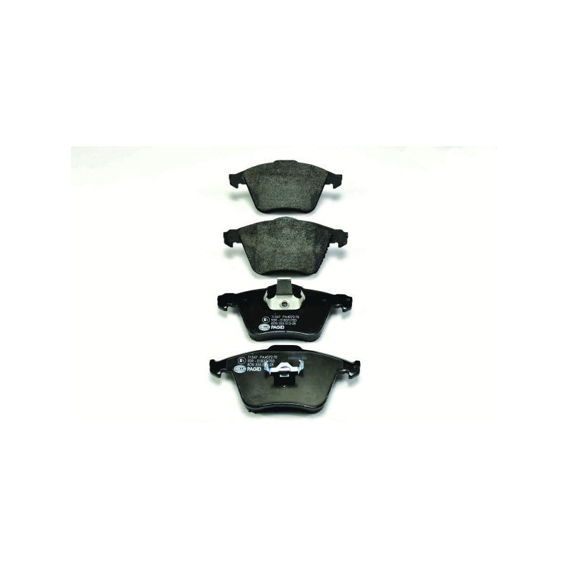 HELLA 8DB 355 012-281 Klocki hamulcowe Przód dla