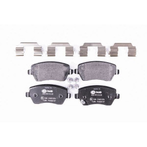 HELLA 8DB 355 012-301 Klocki hamulcowe Przód dla