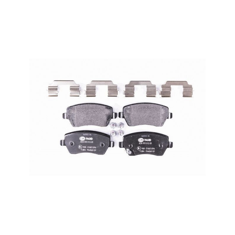 HELLA 8DB 355 012-301 Bremsbeläge Vorne für