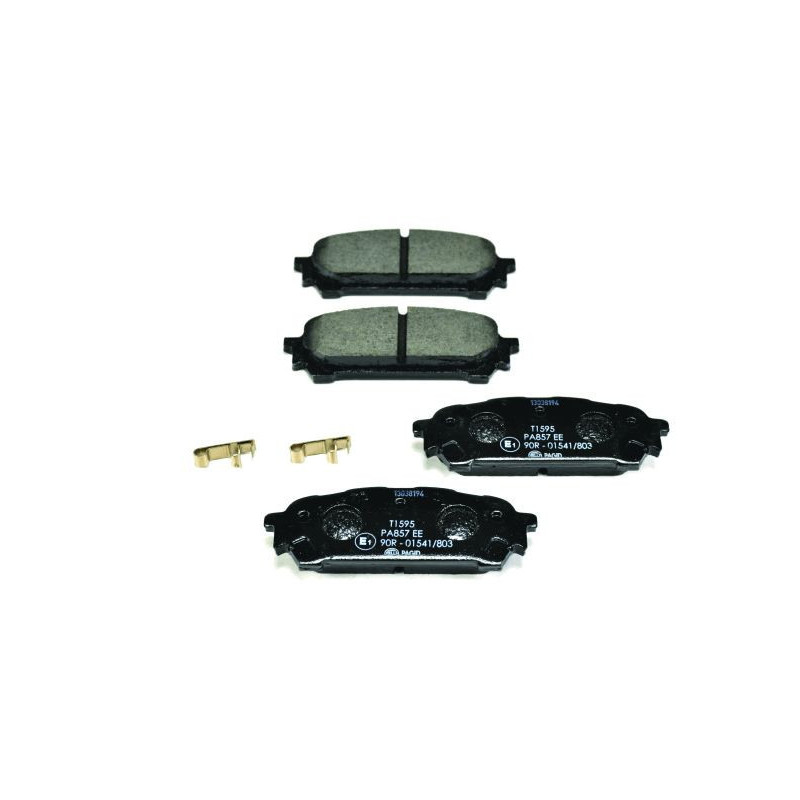 HELLA 8DB 355 012-311 Brake Pads Set Rear for