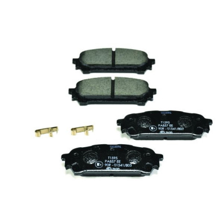 HELLA 8DB 355 012-311 Plaquettes de frein Arrière pour
