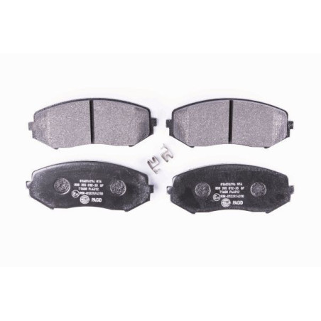 HELLA 8DB 355 012-351 Pastiglie freno Anteriore per