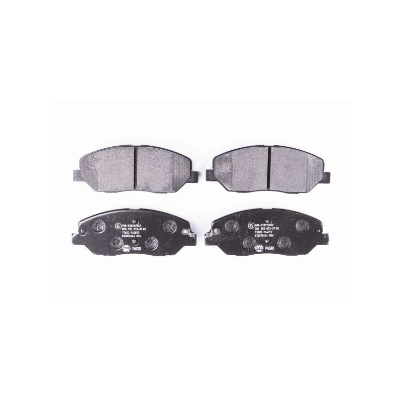 HELLA 8DB 355 012-371 Brzdové destičky Přední pro