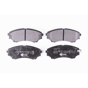 HELLA 8DB 355 012-381 Plaquettes de frein Avant pour