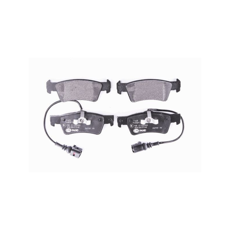 HELLA 8DB 355 012-441 Brake Pads Set Rear for