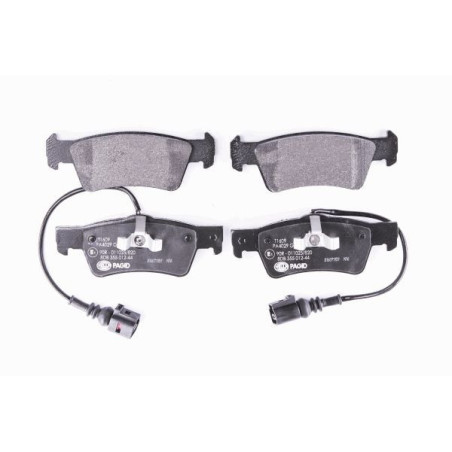 HELLA 8DB 355 012-441 Brzdové platničky Zadné pre