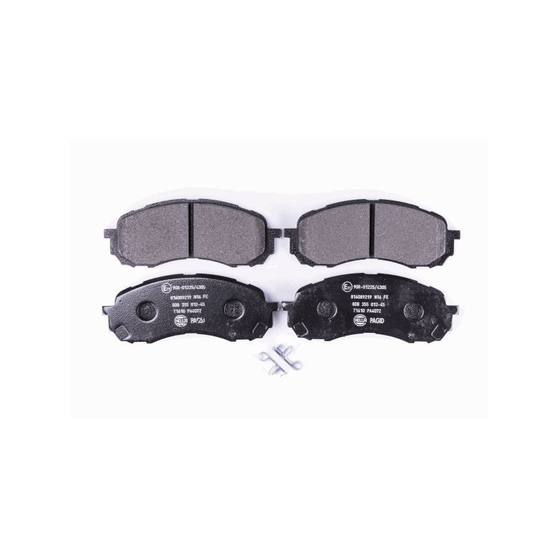 HELLA 8DB 355 012-451 Brake Pads Set Front for