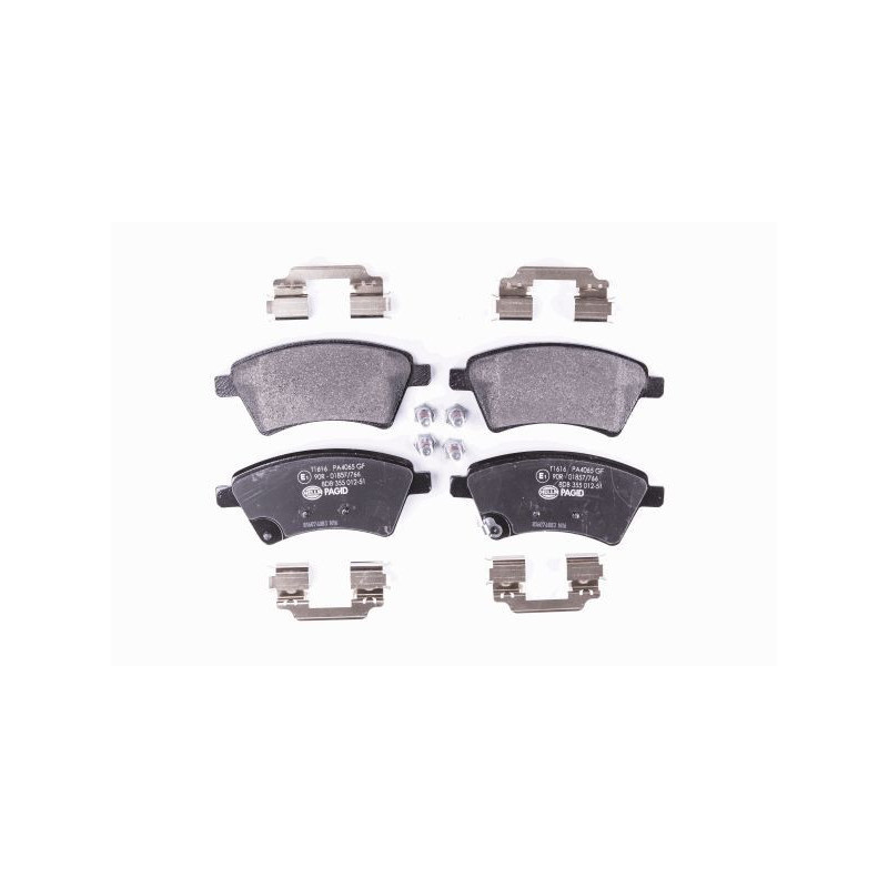 HELLA 8DB 355 012-511 Bremsbeläge Vorne für