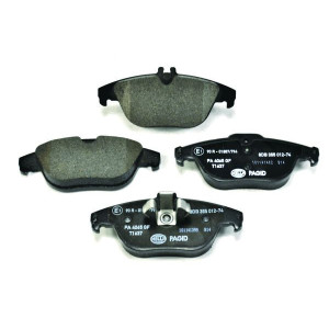 HELLA 8DB 355 012-741 Brzdové platničky Zadné pre