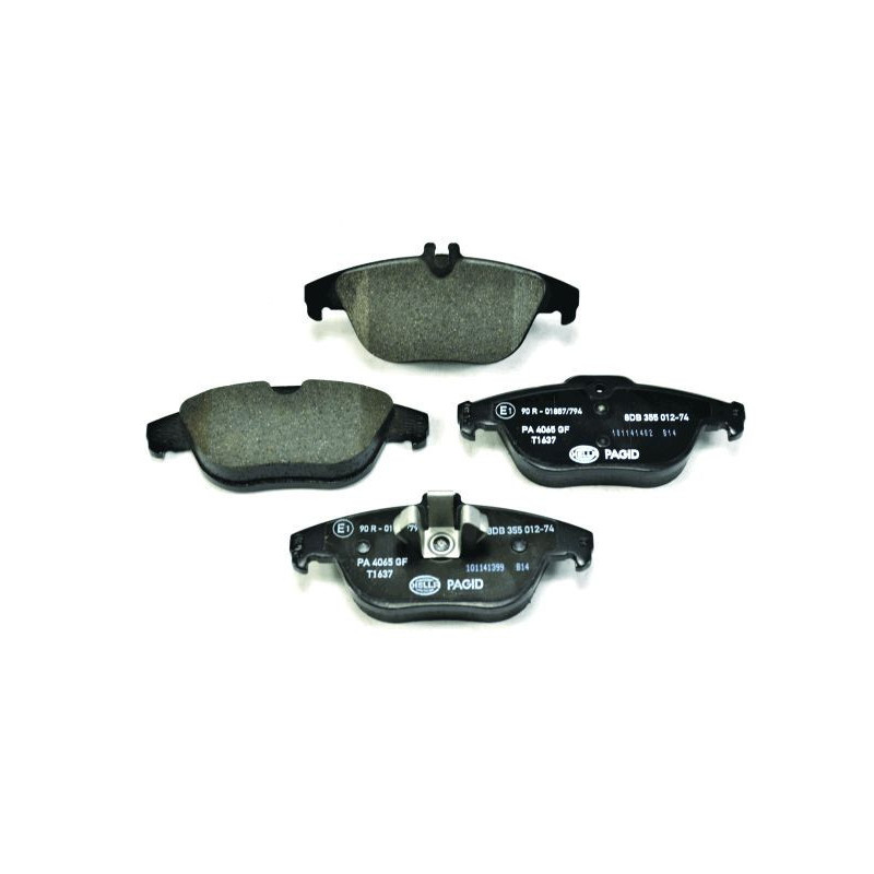 HELLA 8DB 355 012-741 Bremsbeläge Hinten für