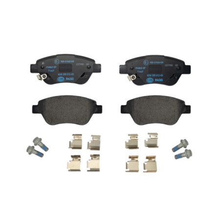 HELLA 8DB 355 012-831 Brake Pads Set Front for