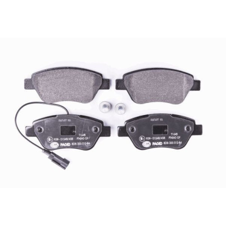 HELLA 8DB 355 012-841 Pastiglie freno Anteriore per