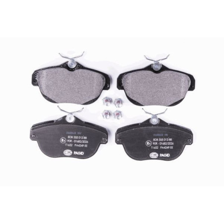 HELLA 8DB 355 012-881 Brake Pads Set Rear for