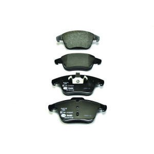 HELLA 8DB 355 012-891 Brzdové platničky Predné pre