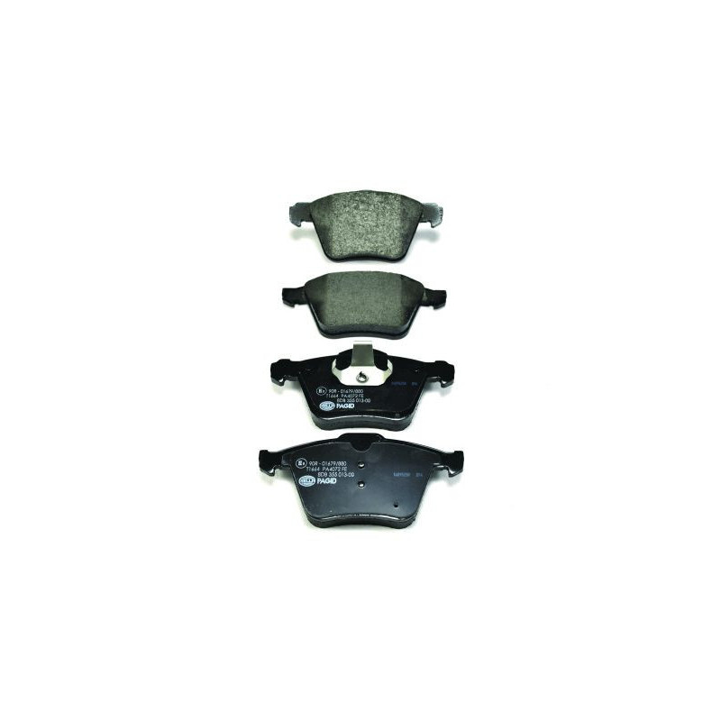HELLA 8DB 355 013-001 Pastillas de freno Delantero para