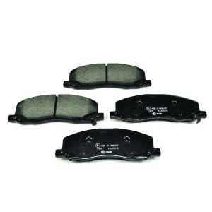 HELLA 8DB 355 013-061 Brzdové platničky Predné pre