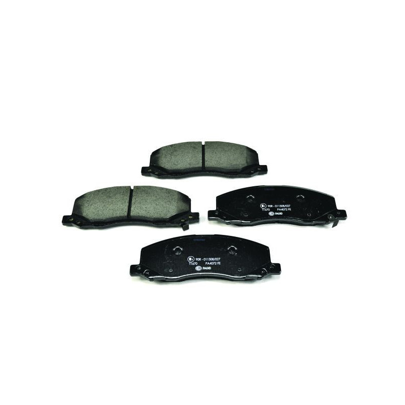 HELLA 8DB 355 013-061 Klocki hamulcowe Przód dla