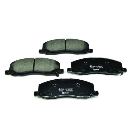 HELLA 8DB 355 013-061 Brzdové platničky Predné pre