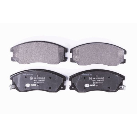 HELLA 8DB 355 013-121 Klocki hamulcowe Przód dla