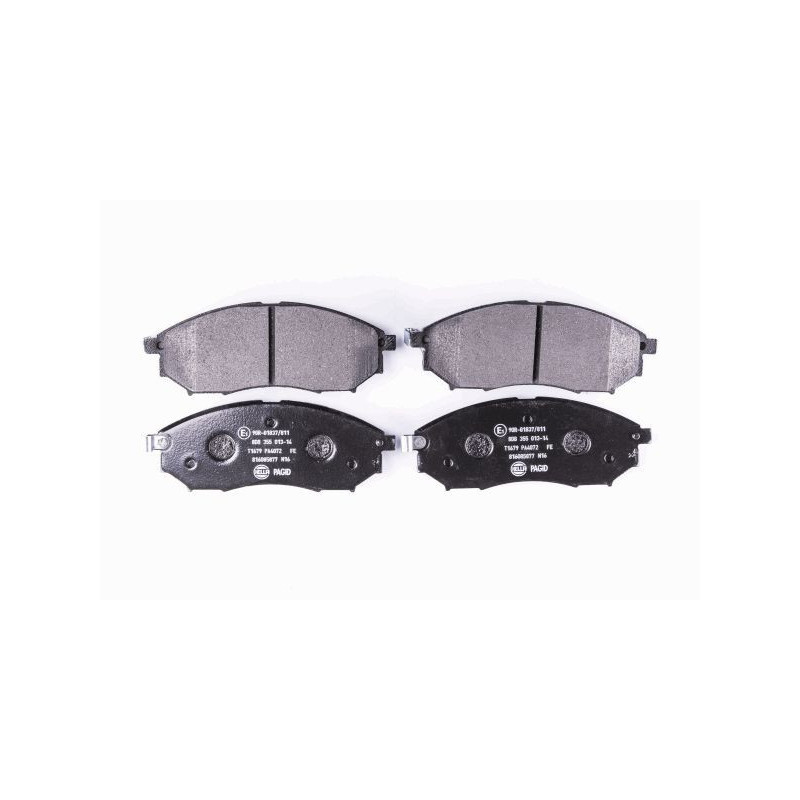 HELLA 8DB 355 013-141 Plaquettes de frein Avant pour
