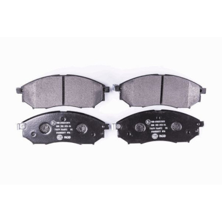 HELLA 8DB 355 013-141 Brake Pads Set Front for