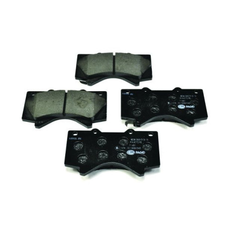 HELLA 8DB 355 013-151 Plaquettes de frein Avant pour