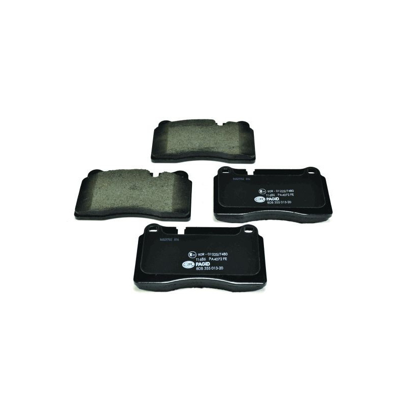 HELLA 8DB 355 013-201 Plaquettes de frein Avant pour