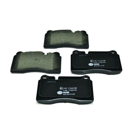 HELLA 8DB 355 013-201 Pastillas de freno Delantero para