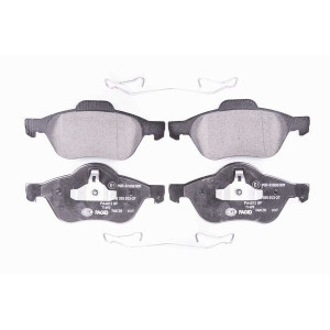 HELLA 8DB 355 013-271 Brzdové platničky Predné pre
