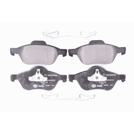 HELLA 8DB 355 013-271 Klocki hamulcowe Przód dla