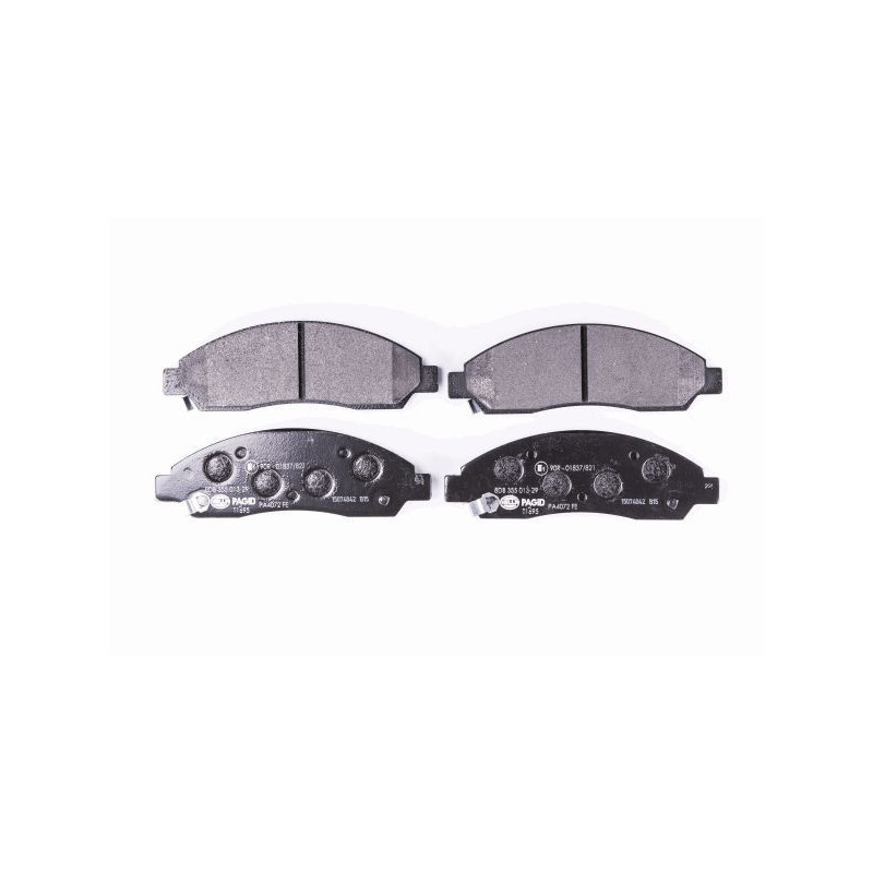 HELLA 8DB 355 013-291 Plaquettes de frein Avant pour