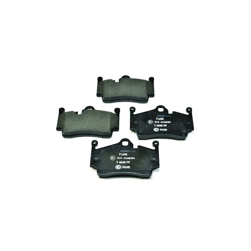 HELLA 8DB 355 013-311 Klocki hamulcowe Tył dla