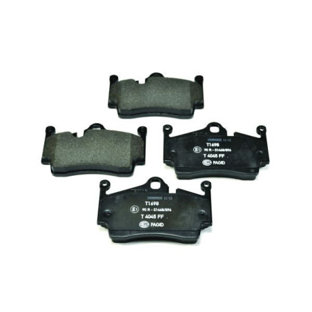 HELLA 8DB 355 013-311 Brzdové destičky Zadní pro