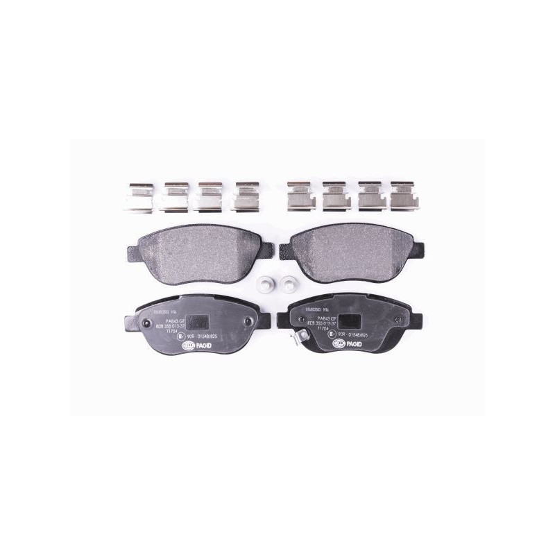 HELLA 8DB 355 013-371 Brake Pads Set Front for