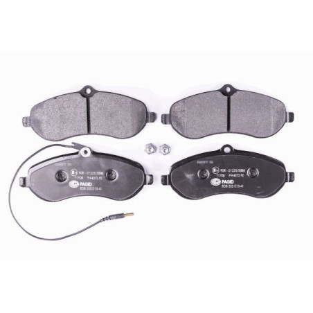 HELLA 8DB 355 013-411 Plaquettes de frein Avant pour