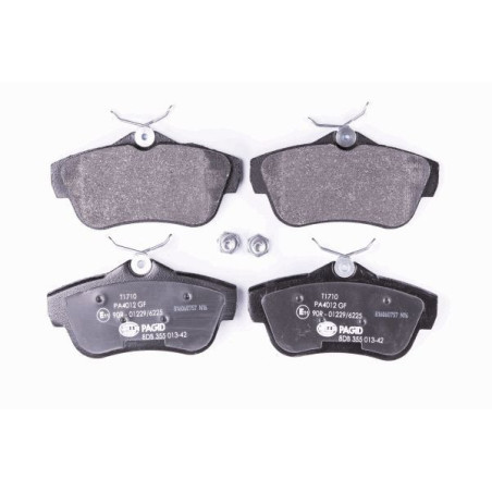 HELLA 8DB 355 013-421 Pastiglie freno Posteriore per