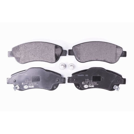 HELLA 8DB 355 013-611 Klocki hamulcowe Przód dla
