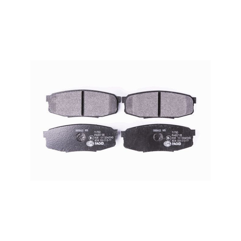 HELLA 8DB 355 013-771 Plaquettes de frein Arrière pour
