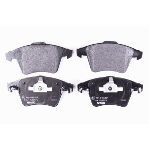 HELLA 8DB 355 013-811 Brzdové platničky Predné pre