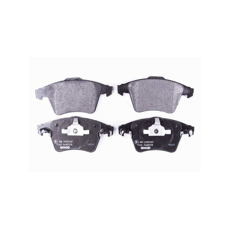 HELLA 8DB 355 013-811 Brake Pads Set Front for