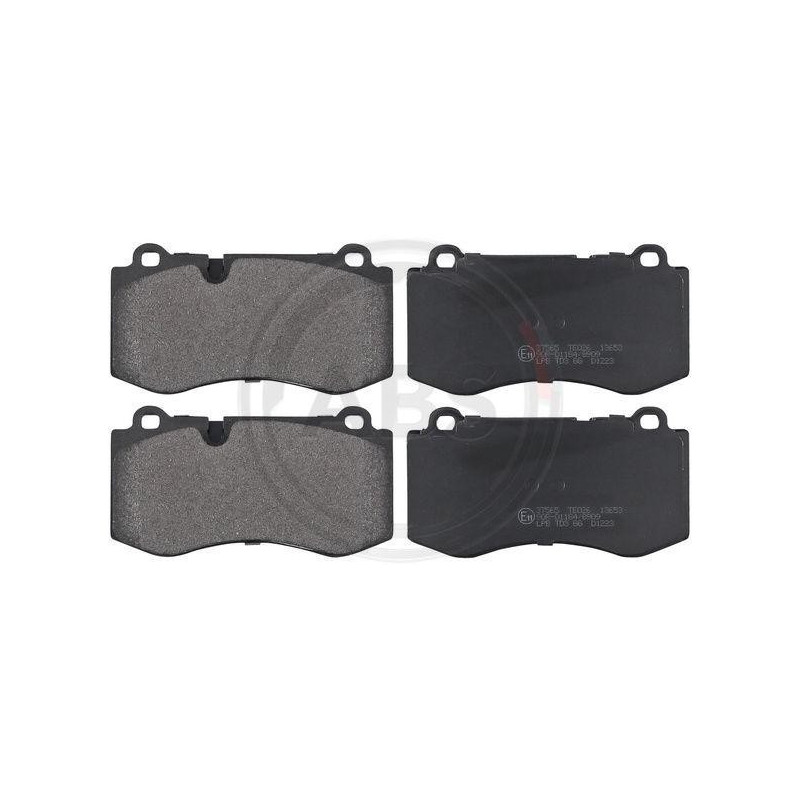 Plaquettes de frein Avant pour Mercedes A.B.S. 37565