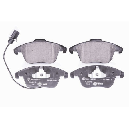 HELLA 8DB 355 013-861 Brake Pads Set Front for