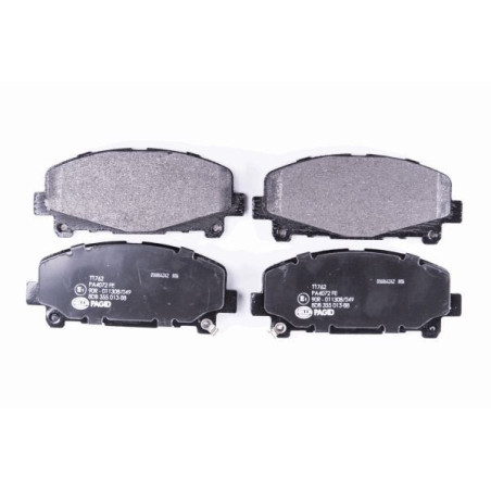 HELLA 8DB 355 013-881 Brzdové platničky Predné pre