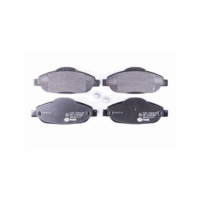 HELLA 8DB 355 013-911 Brake Pads Set Front for