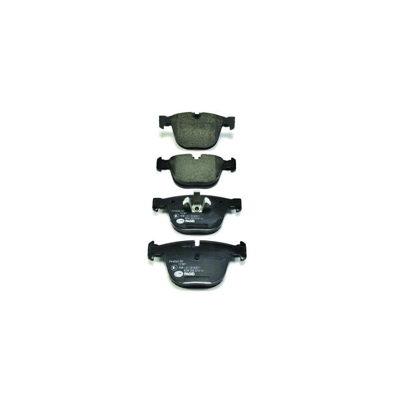 HELLA 8DB 355 014-141 Plaquettes de frein Arrière pour