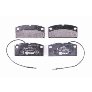 HELLA 8DB 355 014-171 Pastillas de freno Delantero para